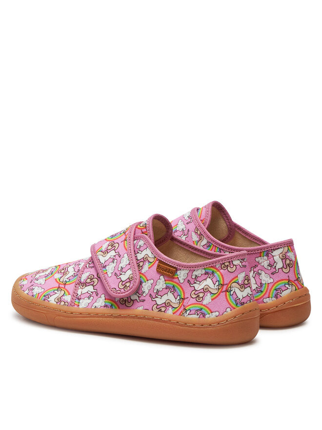Froddo Пантофи Froddo Barefoot Slippers G1700408-4 S Розов