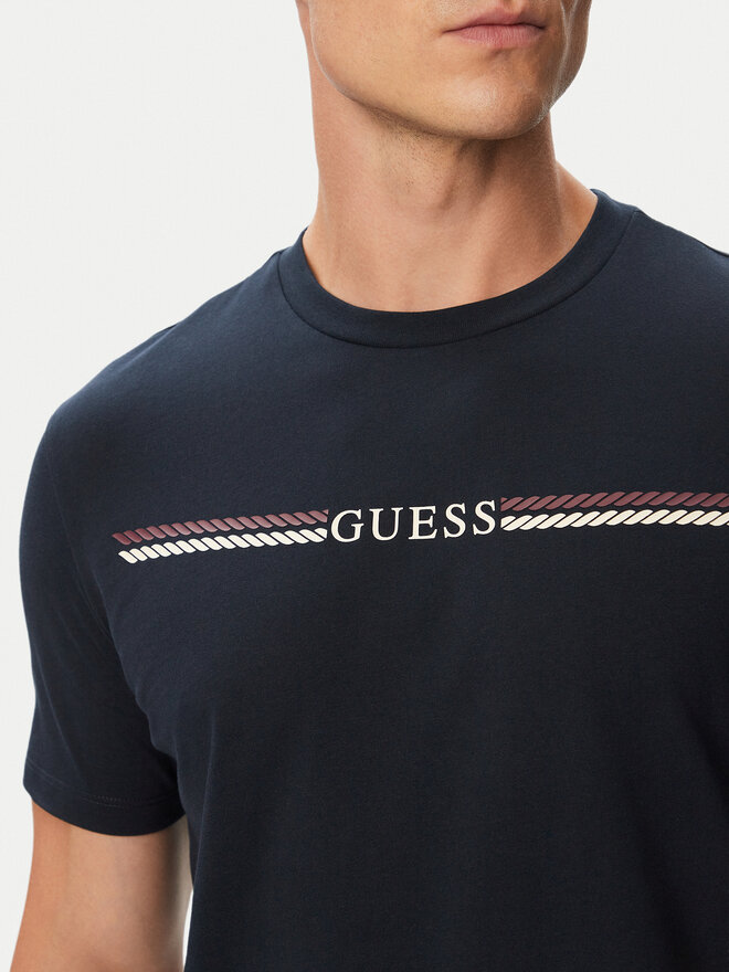 Guess Guess T-Shirt Z6BI05 K6536 Dunkelblau Regular Fit