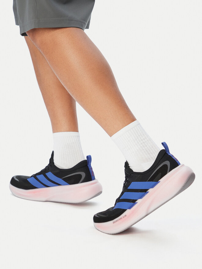 adidas Взуття для бігу adidas Supernova Glide Running Shoes KI8025 Чорний