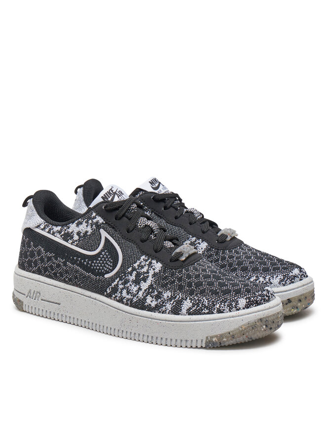 Nike Сникърси Nike Af1 Crater Flyknit Nn (Gs) DM1060 001 Черен