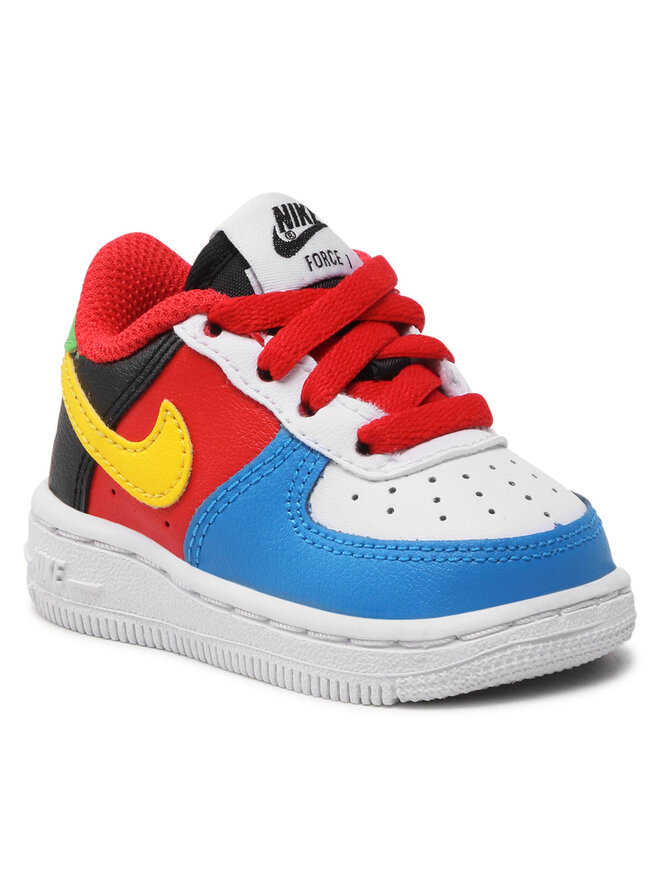 Nike Tenisice Nike Force 1 Lv8 Qs (TD) DO6636 100 Šarena