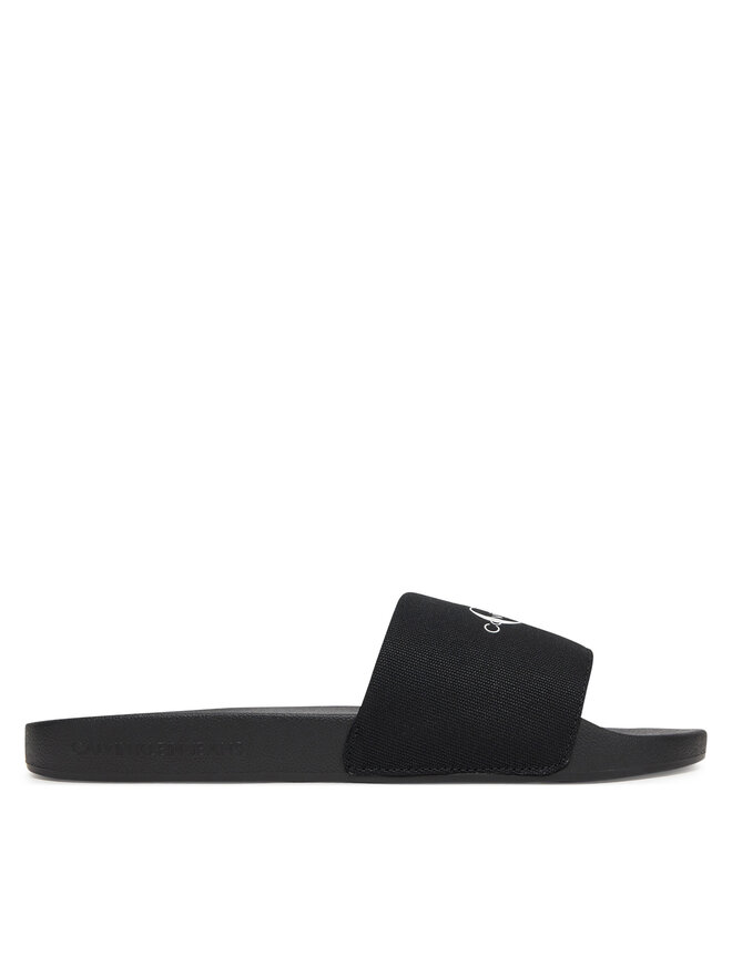 Calvin Klein Jeans Šľapky Calvin Klein Jeans Slide Monogram Cv YM0YM01271 Čierna