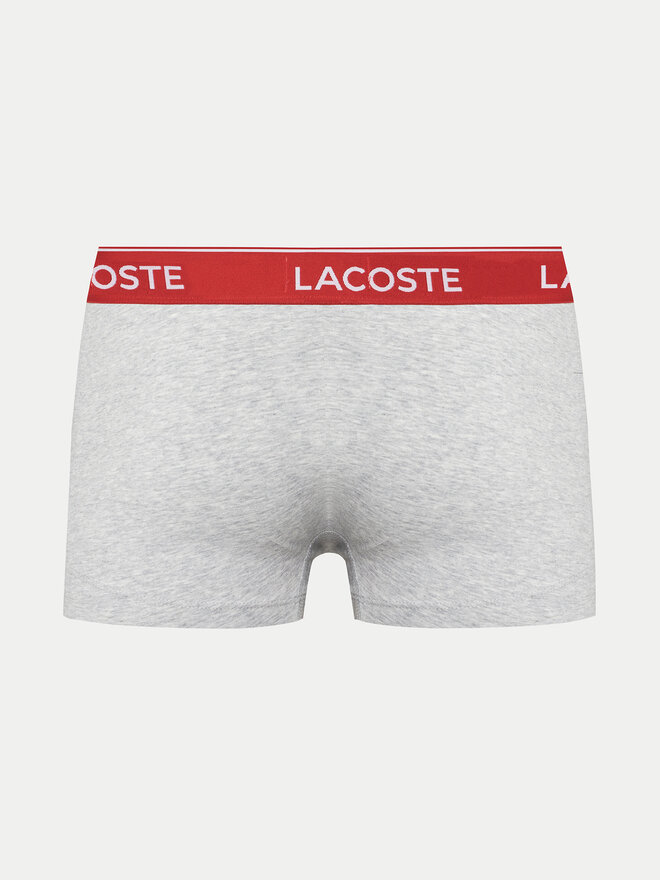 Lacoste Lacoste Набір з 3 пар боксерів 5H1297 Сірий