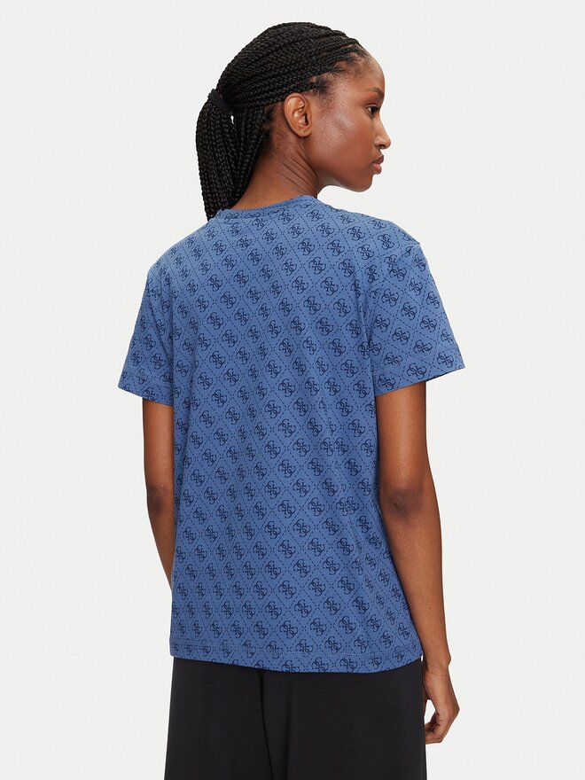Guess Guess T-Shirt V5GI16 I3Z14 Dunkelblau Regular Fit
