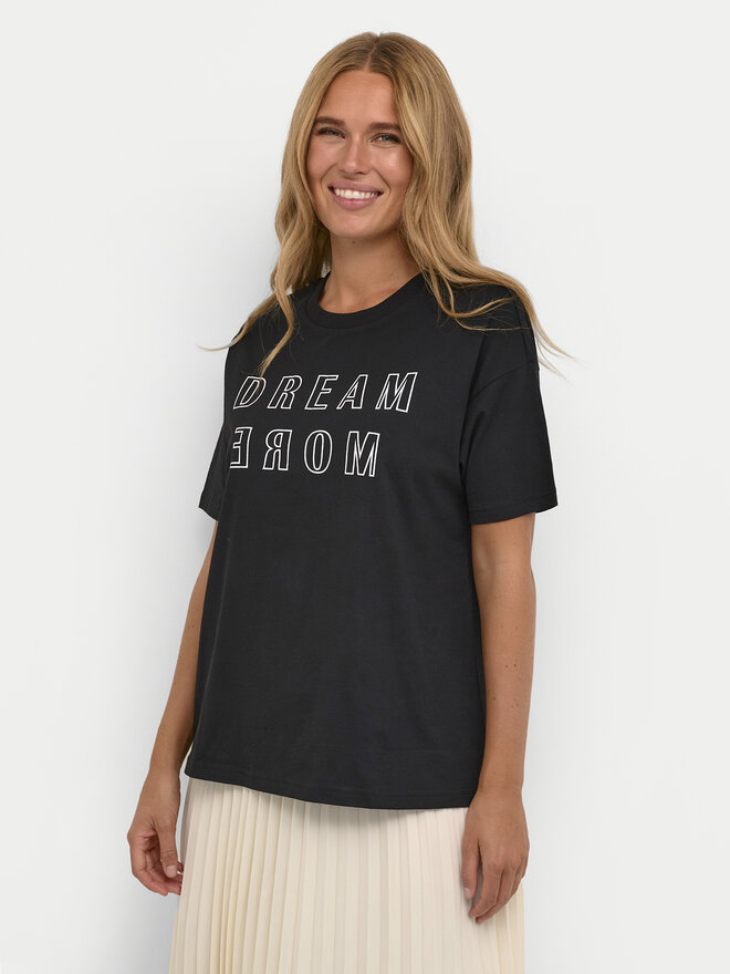 Kaffe Kaffe T-Shirt Jenny 10508462 Μαύρο Regular Fit