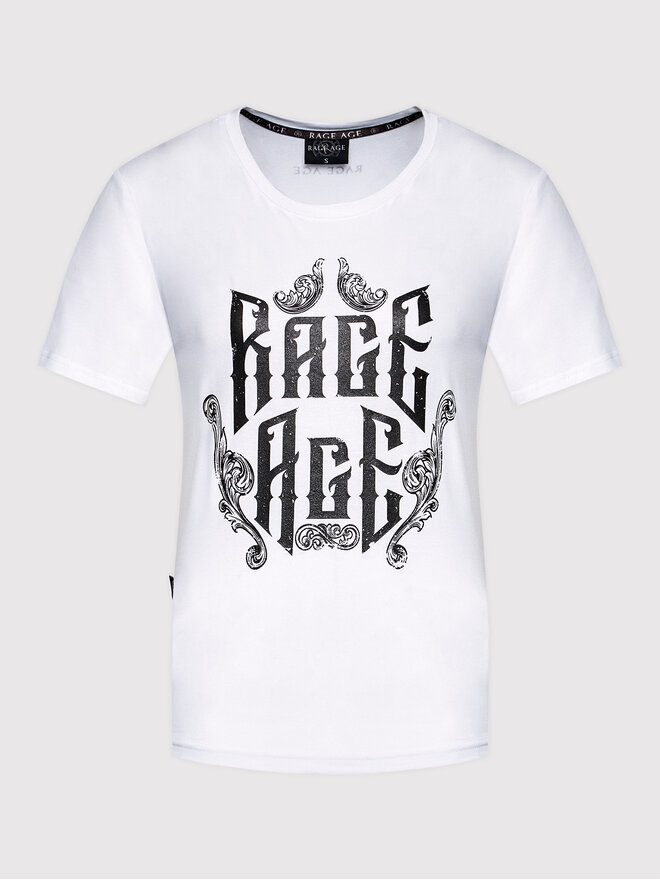 Rage Age Rage Age Футболка Eudoxa 2 Білий Regular Fit