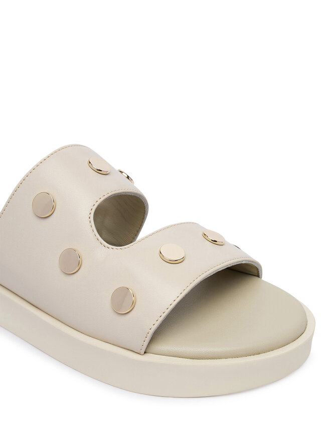 Inuikii Pantoletten Inuikii Spika 1004.003.0691.111 Creme