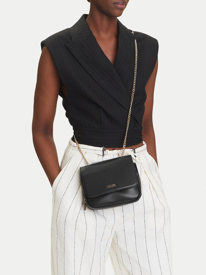 Liu Jo Ročna torba Liu Jo Ecs Xs Crossbody AA5220 E0015 Črna