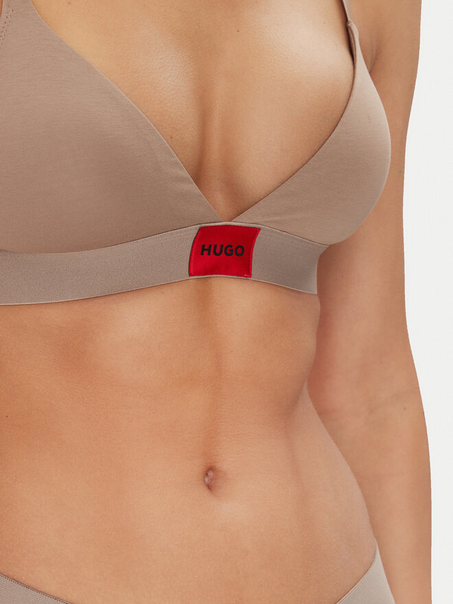 HUGO HUGO Бюстгальтер бралетт Red Label 50469647 Бежевий