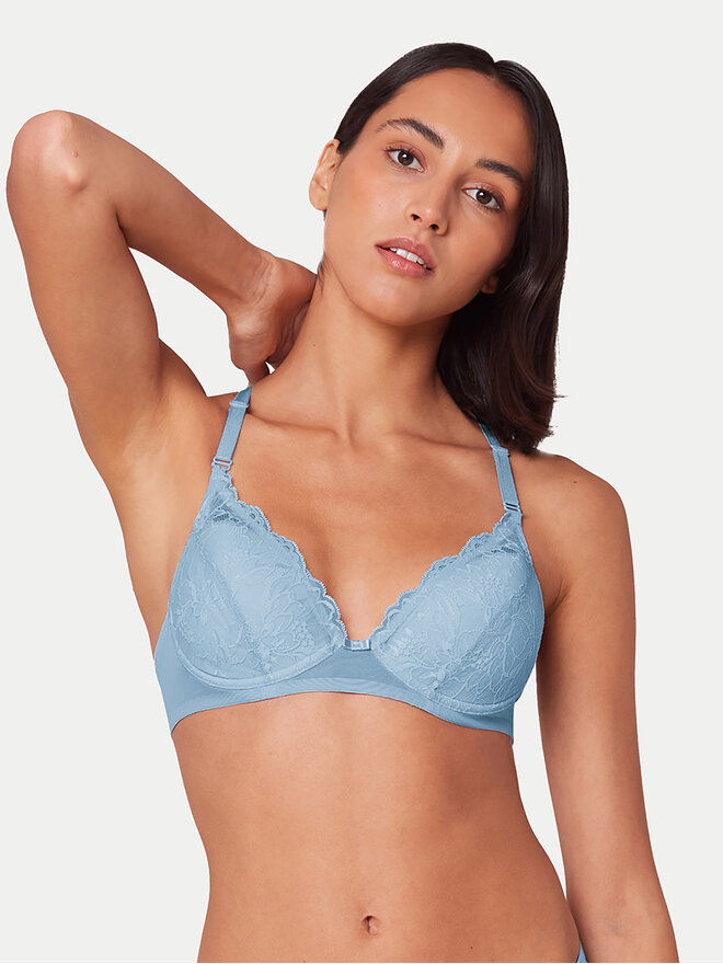 Triumph Triumph Бюстгальтер з підкладкою Amourette Charm 10217747 Голубий