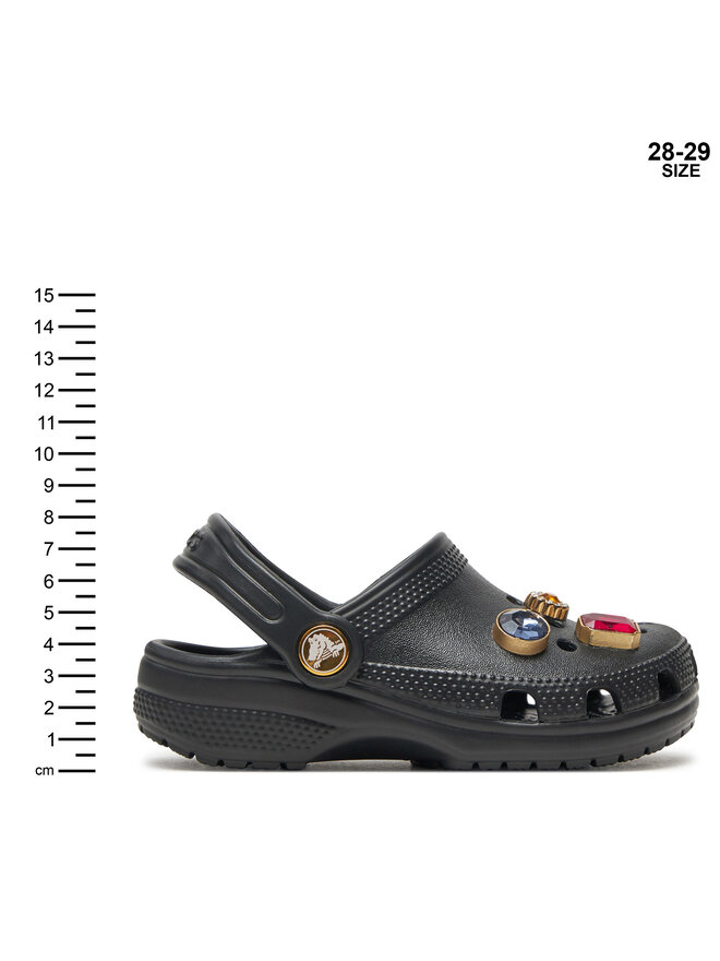 Crocs Klapki Crocs Classic Jewel Clog K 210716 Czarny