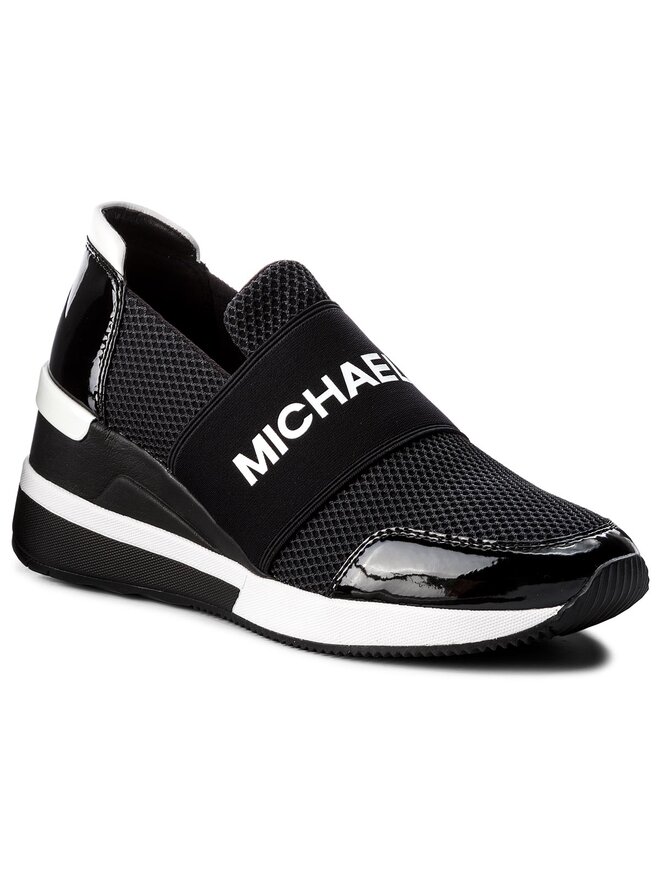 MICHAEL Michael Kors Sneakers MICHAEL Michael Kors Felix Trainer 43T8FXFS3D Schwarz