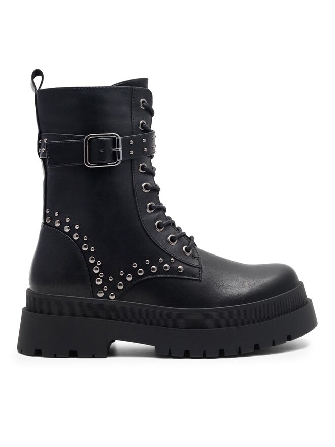 DeeZee Botine DeeZee AZZURRA WSF508-01 Negru