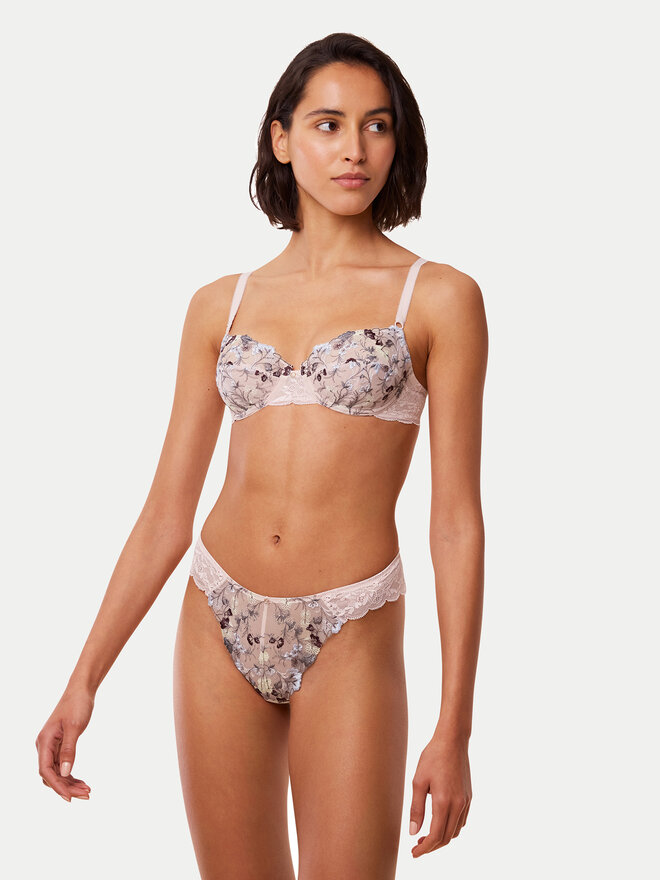 Triumph Triumph Pusiau dengta (balcony bra) liemenėlė Sensual Spotlight 10219847 Smėlio