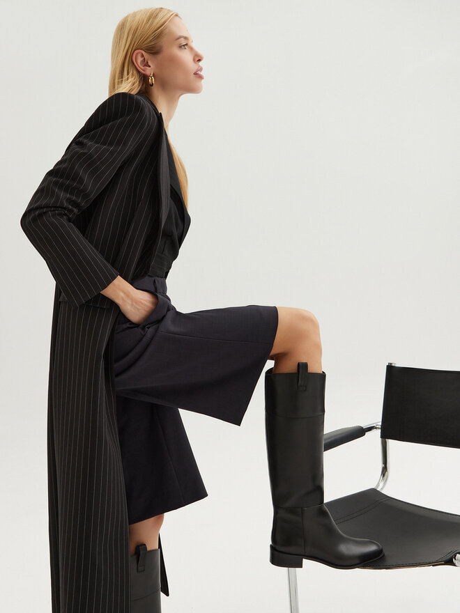 ALOHAS Μπότες ALOHAS Billie S100445-01 Μαύρο
