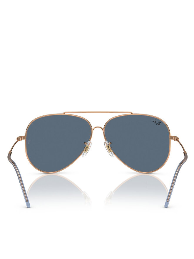 Ray-Ban Okulary przeciwsłoneczne Ray-Ban Aviator Reverse 0RBR0101S 92023A Różowe złocenie