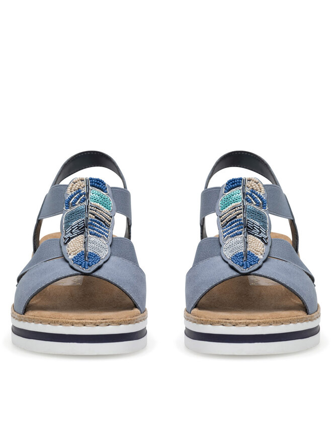 Rieker Sandalen Rieker V0207-12 Blau