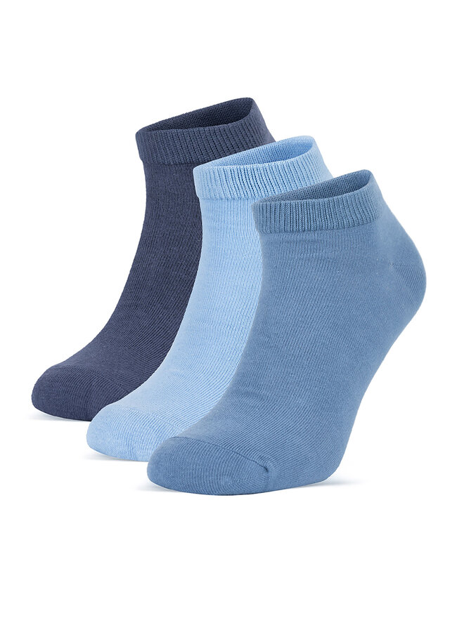 Sprandi Sada 3 párů nízkých ponožek unisex Sprandi 0UB-005-AW24 (3-PACK) Modrá