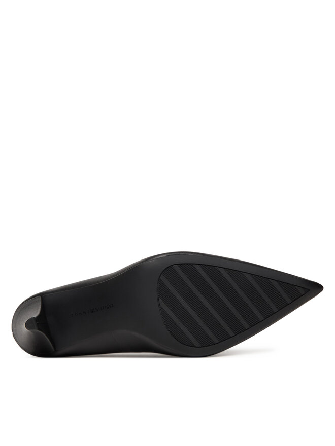 Tommy Hilfiger Pumps Tommy Hilfiger Th Smooth Leather Pump FW0FW08960 Schwarz