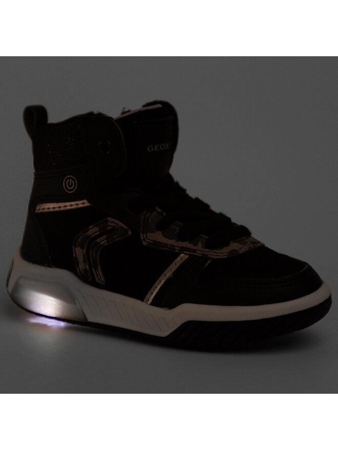 Geox Sneakers Geox J Inek G. A J94ASA 0AU54 C9999 M Schwarz