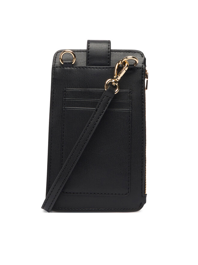 Tommy Hilfiger Handy-Etui Tommy Hilfiger Th Icon Phone Wallet AW0AW18137 Schwarz