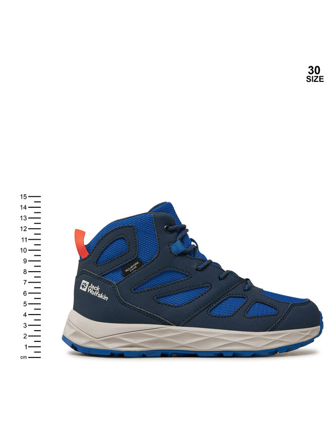Jack Wolfskin Trekkingschuhe Jack Wolfskin Woodland 2 Texapore Mid K 4059831 Dunkelblau