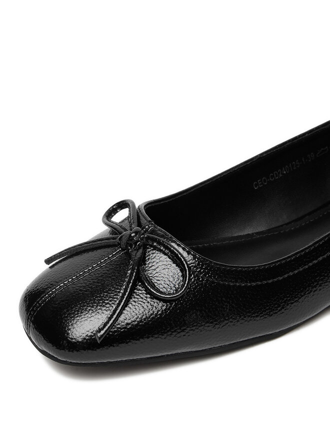JENNY Μπαλαρίνες JENNY CEO-CD240125-1 Μαύρο