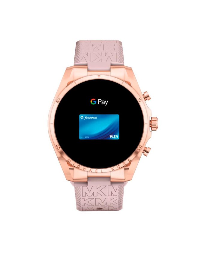 Michael kors bradshaw smartwatch rose gold online
