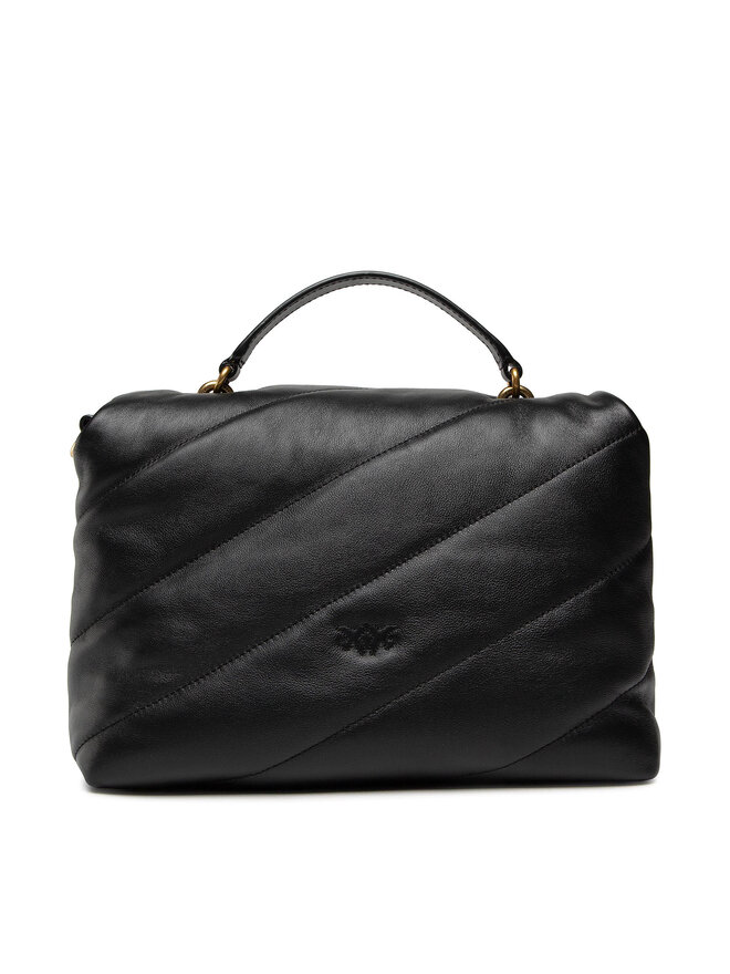【限定販売】 Rankinė Pinko 22-23 Al Handle Quilt Maxi Puff Classic Love ダイニングチェア