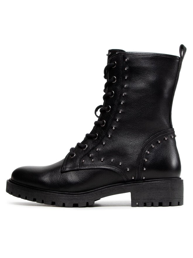 Geox Turistická obuv Geox D Hoara B D16FTB 00046 C9999 Černá