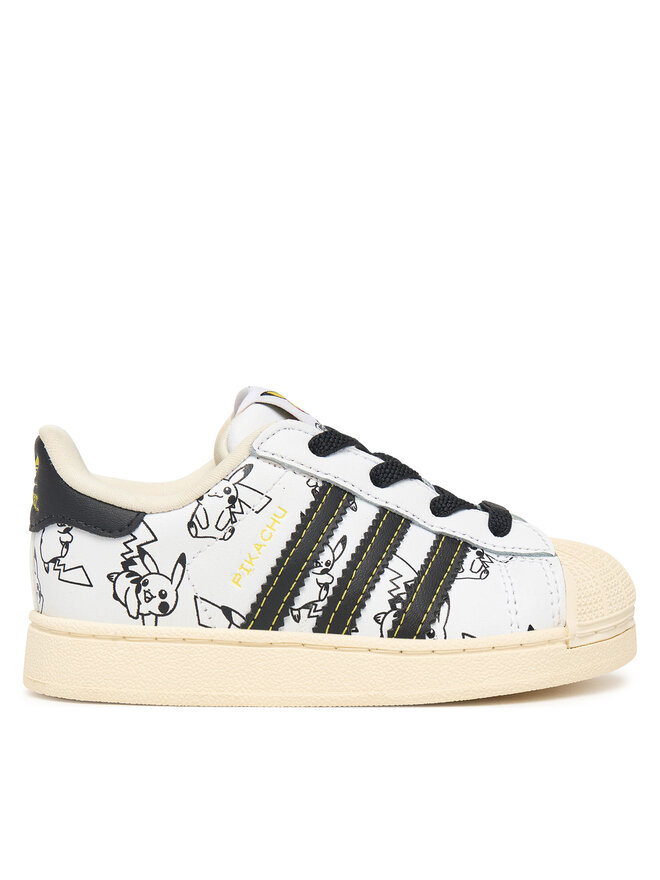 adidas Sneakers adidas Pokemon Superstar II Elastic Lace KJ5614 Weiß