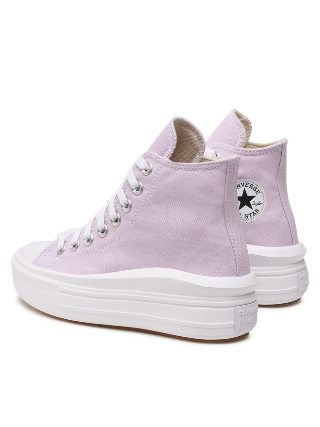 Converse Sneakers aus Stoff Converse Ctas Move Hi 572722C Violett