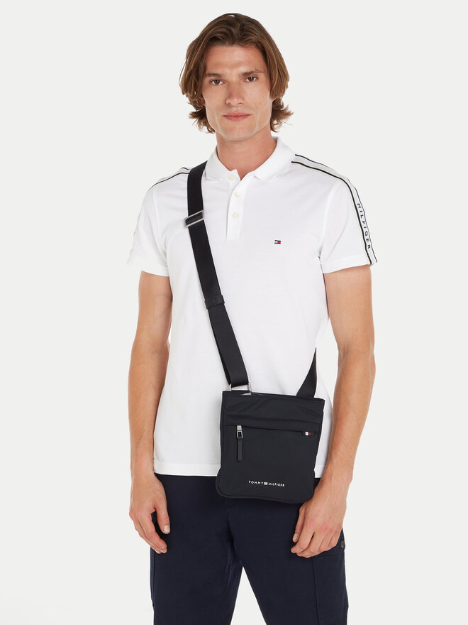 Tommy Hilfiger Geantă crossover Tommy Hilfiger Th Signature Mini Crossover AM0AM12216 Negru