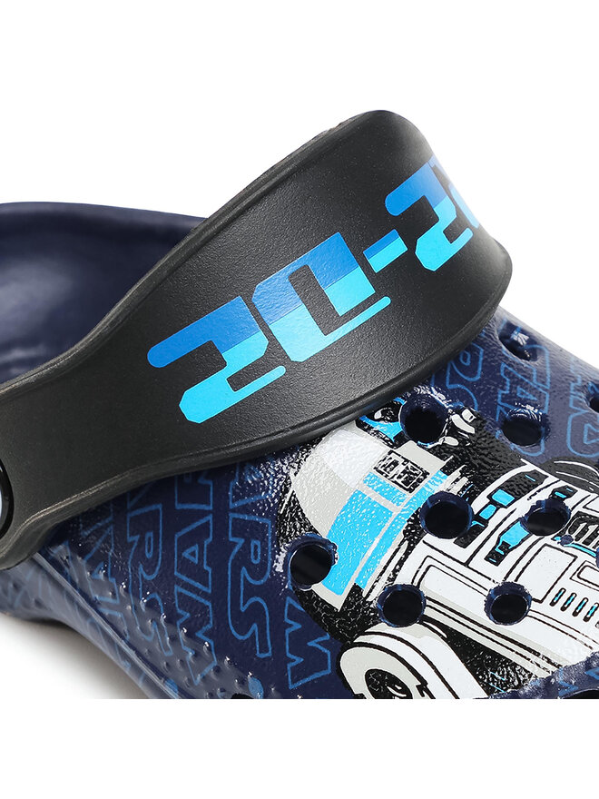 Crocs Papucs Crocs Classic Star Wars R2D2 C3PO 200122 Sötétkék