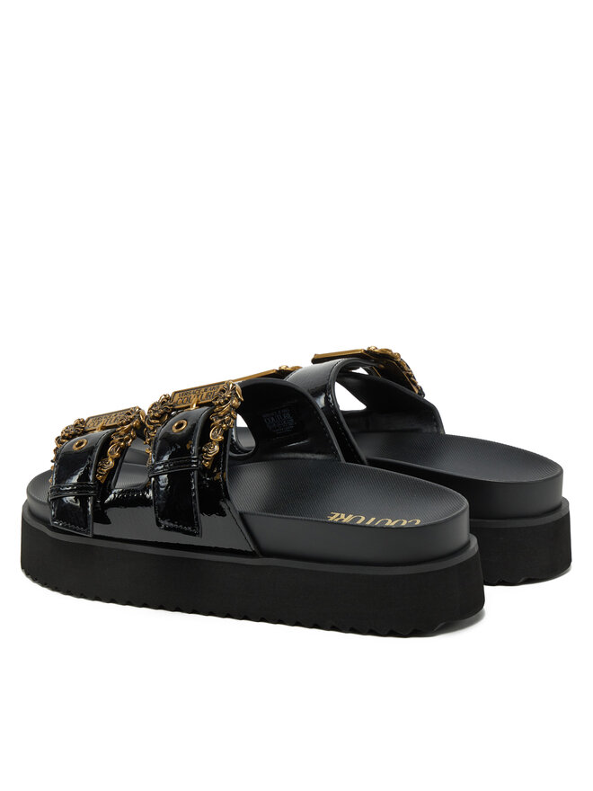 Versace Jeans Couture Klapki Versace Jeans Couture 78VA3SM1 Czarny