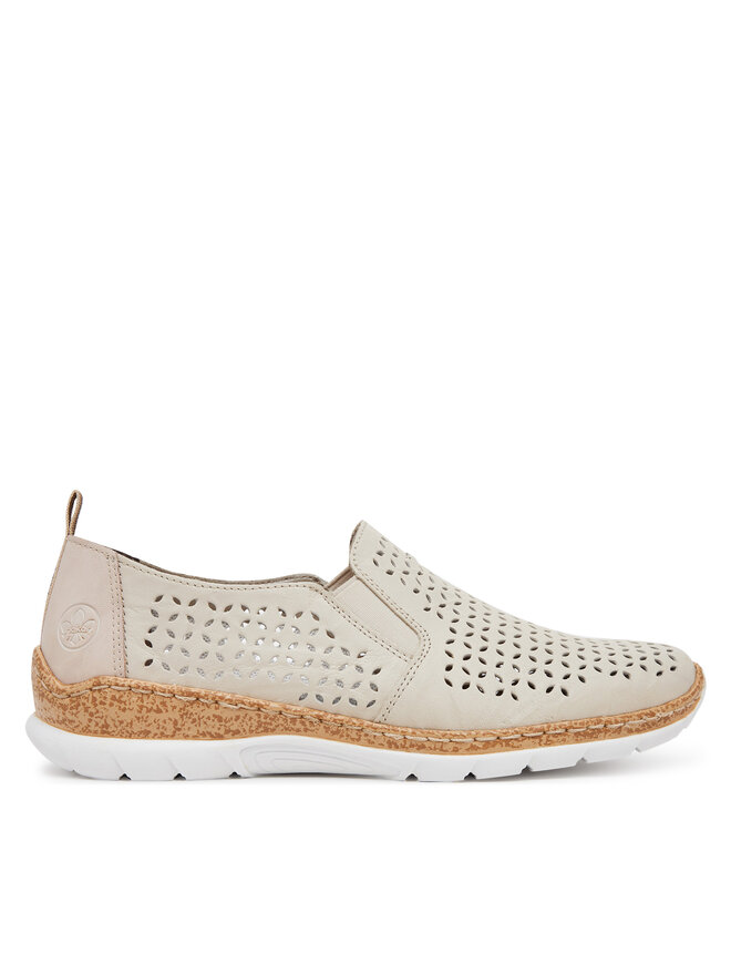 Rieker Halbschuhe Rieker N4251-60 Beige