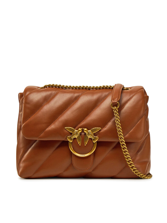 PINKO Kabelka PINKO Love Puff Big Cl AI 23-24 PLTT 100037 A0F2 Hnědá
