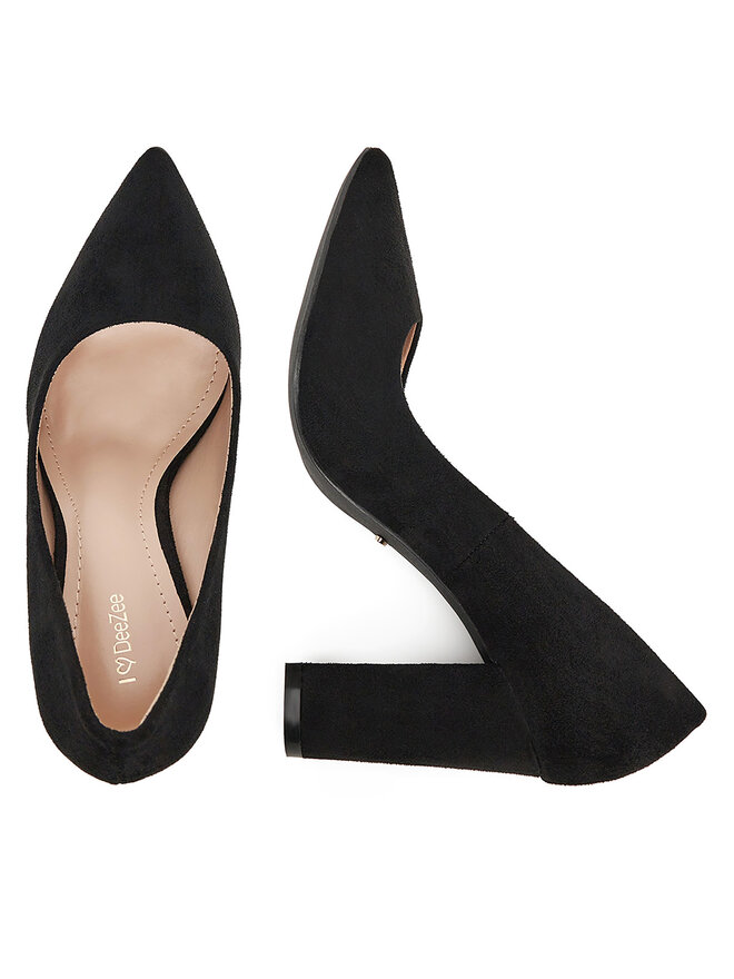 DeeZee Lodičky DeeZee LB9901-BLACK SU Černá