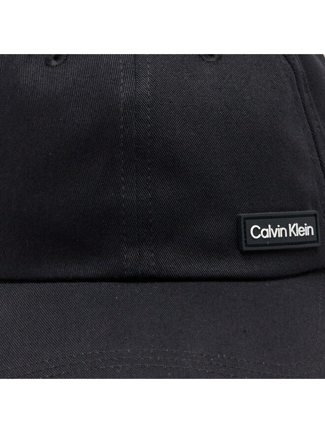 Calvin Klein Șapcă Calvin Klein Elevated Patch K50K510487 Negru