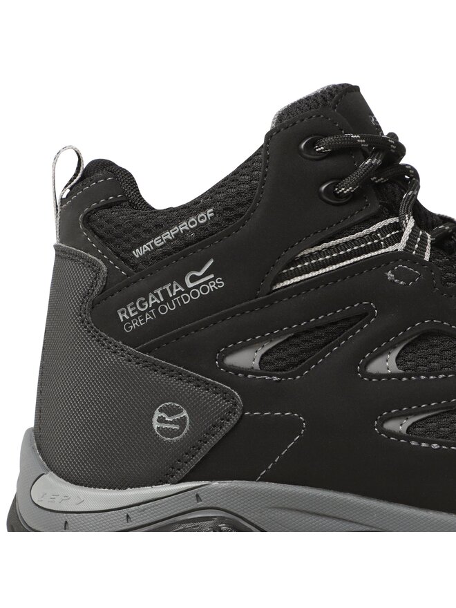 Regatta Trekkingschuhe Regatta Holcombe Iep RMF573 Schwarz