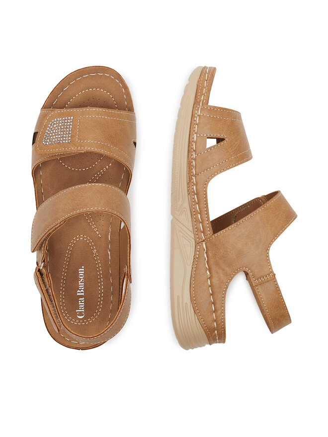 Clara Barson Sandalen Clara Barson WFA3741-1 Braun