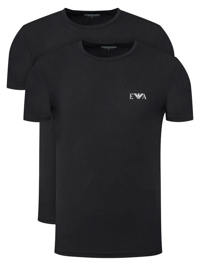 Emporio Armani Underwear Emporio Armani Underwear 2er-Set T-Shirts EM001849 AF14131 MC005 Schwarz Fitted Fit