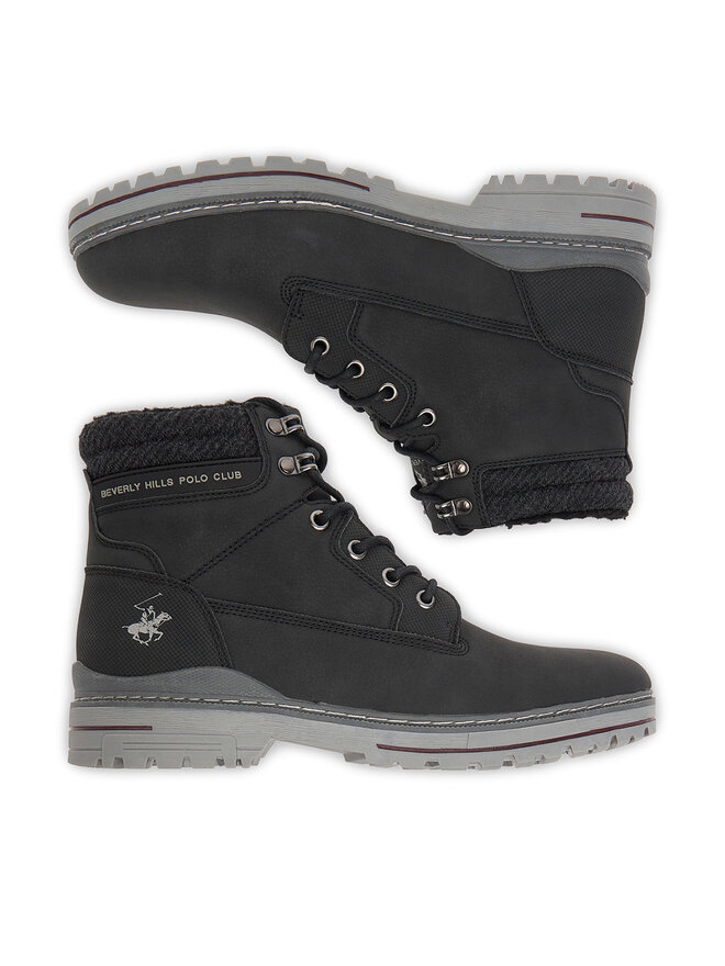 Beverly Hills Polo Club Schnürschuhe Beverly Hills Polo Club CEO-22MW2009 Grau