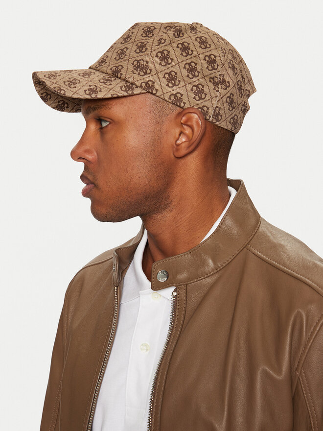 Guess Kapa s šiltom Guess AM9485 COT01 Rjava