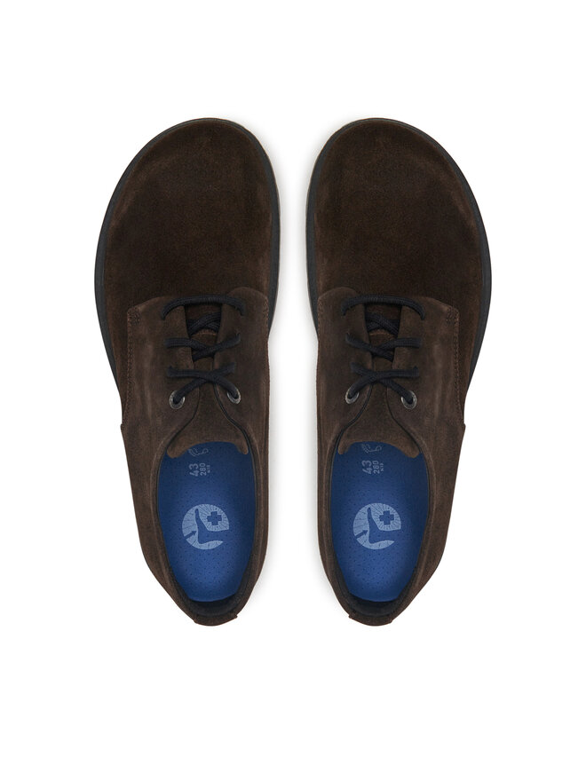 Birkenstock Polobotky Birkenstock Highwood Lace Low 1029609 Hnědá