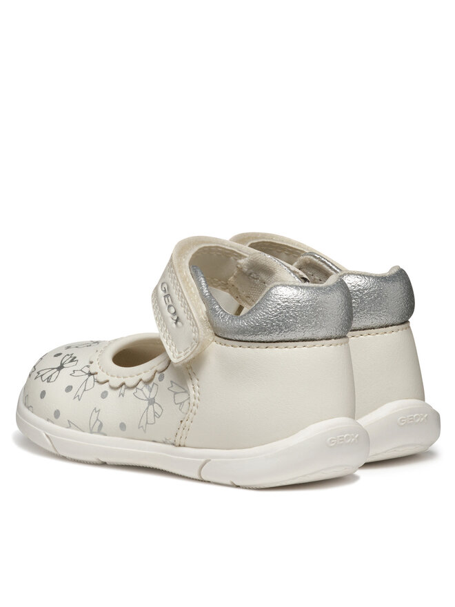 Geox Baleriny Geox B Zapito B556DB 054AJ C0007 Biały