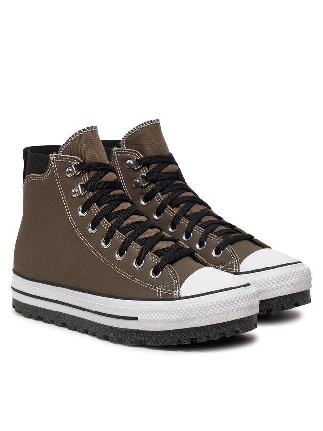 Converse Kotníková obuv Converse Chuck Taylor All Star City Trek A05576C Hnědá