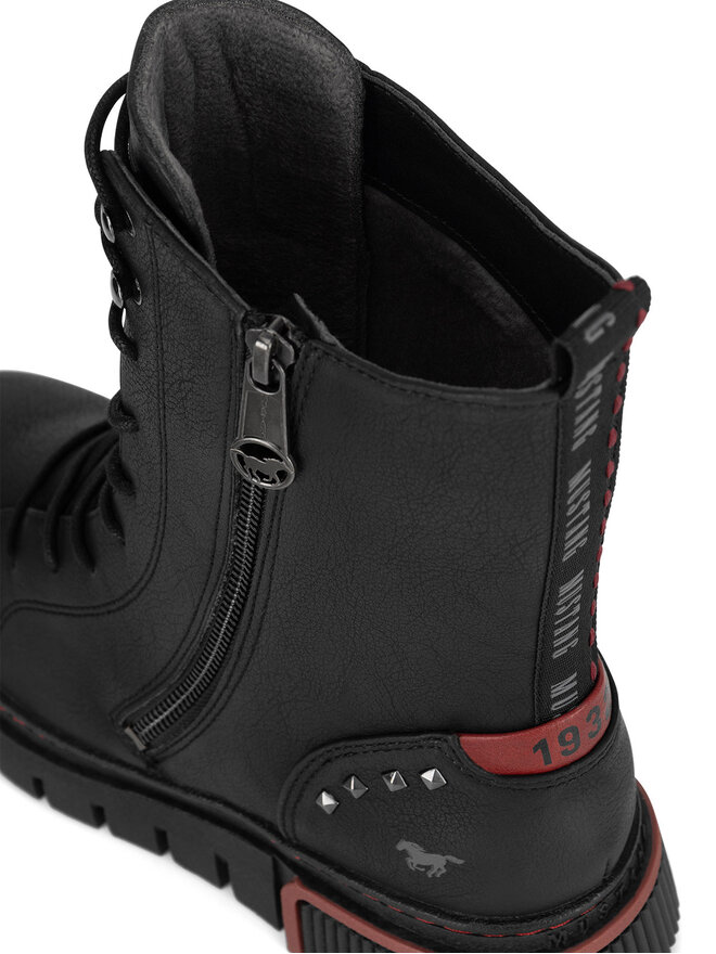 Mustang Stiefeletten Mustang 1502-502 Schwarz