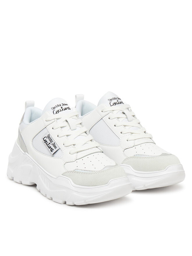 Versace Jeans Couture Sneakersy Versace Jeans Couture 78VA3SC2 Biały