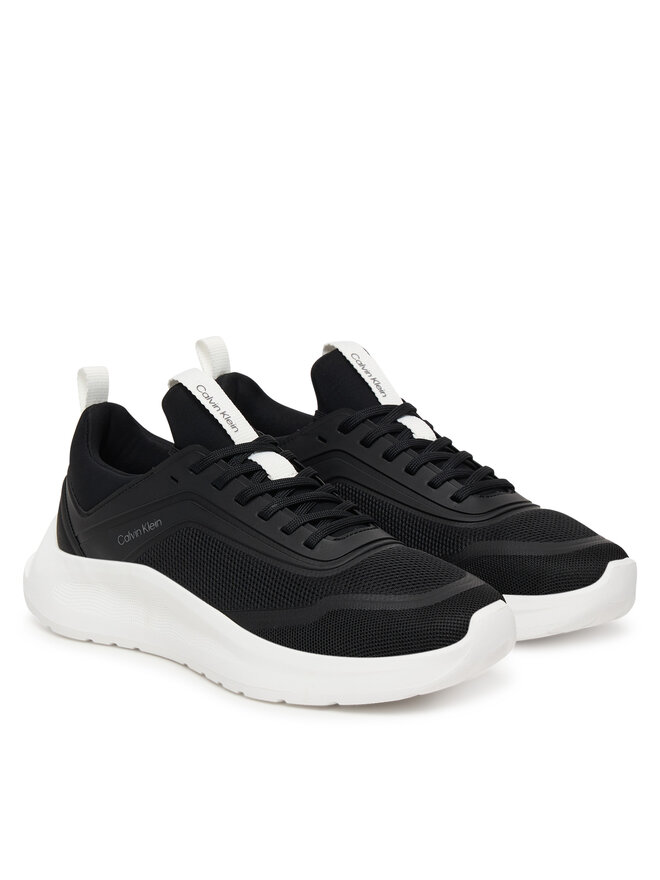 Calvin Klein Sneakers Calvin Klein Light Eva Run Sock Mesh Lycra HW0HW03023 Schwarz